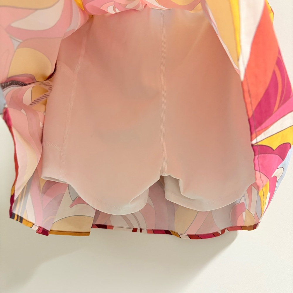 Johnny Was Multicolored Bee Active Flutter Skort … - image 8